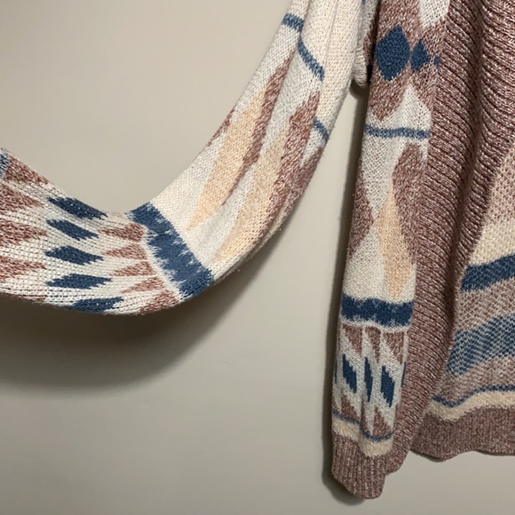 Sparkle & Fade geometric pattern cardigan - Picture 8 of 10